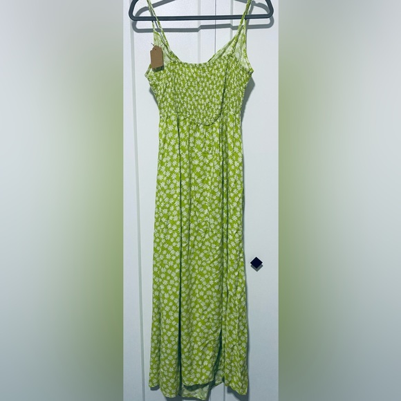 NWT Hesperus Cut Out Smocked Tie Front Daisy Maxi Dress |Size L - Picture 5 of 10